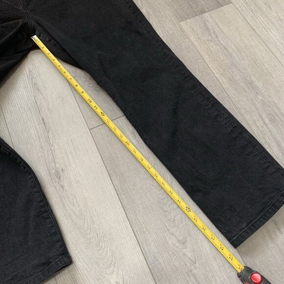 Lauren Ralph Lauren Classic Straight Jeans Womens 18 W Plus Black Higher Rise - Picture 11 of 11